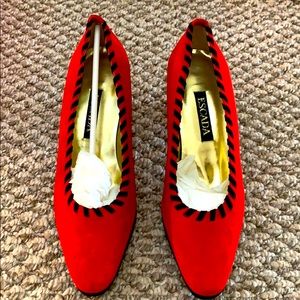 Escada Red heel!!